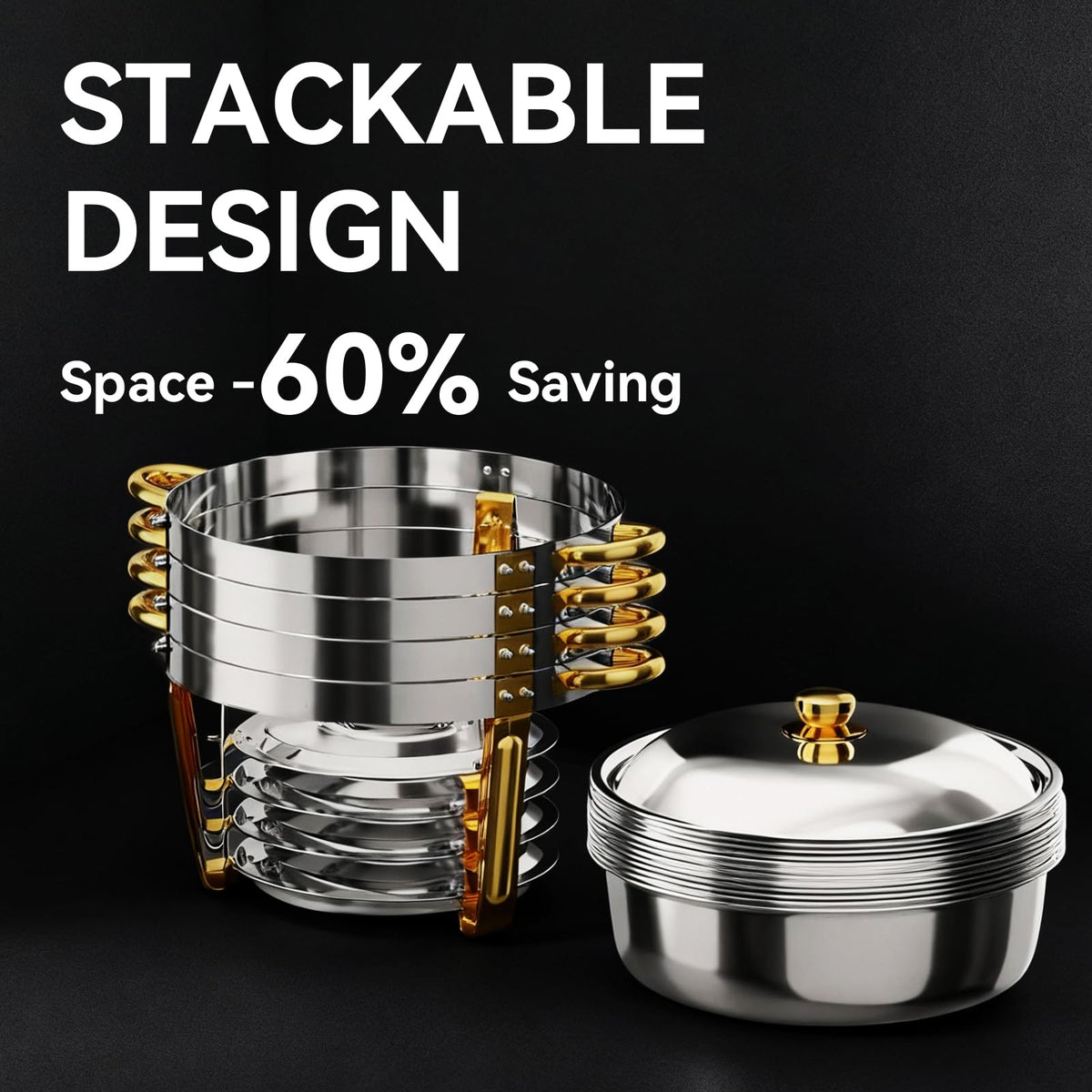 Grillaxy rolled-edge design protects fingers during handling.
