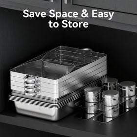 Grillaxy water tray with burners in operation provides consistent heat during service.