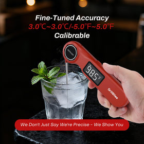 GrillBliss IP65 waterproof thermometer resists water, grease, and dust