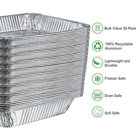 Depth 2.56 inches for large batch meals