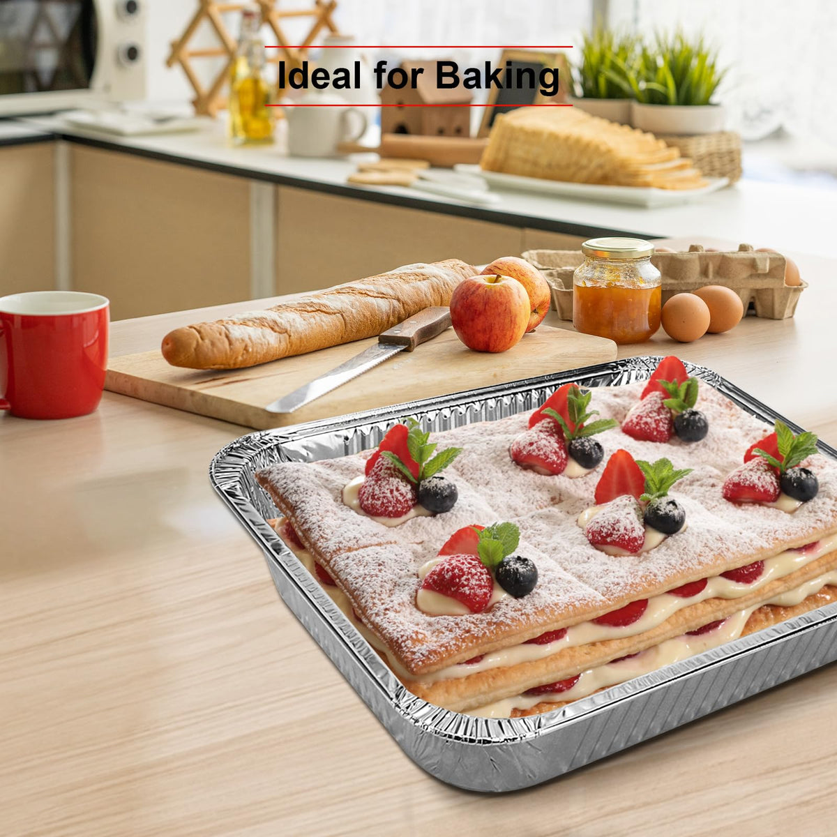 Kraft box packaging protects pans during transport