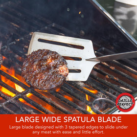 Grille Perfect long-handle spatula ideal for large grills