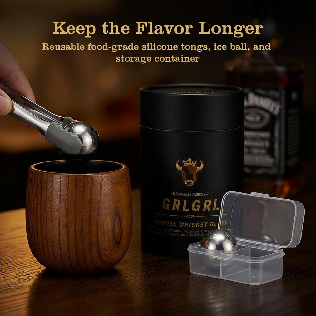 GrlGrl gift box set presents a ready to gift whiskey kit