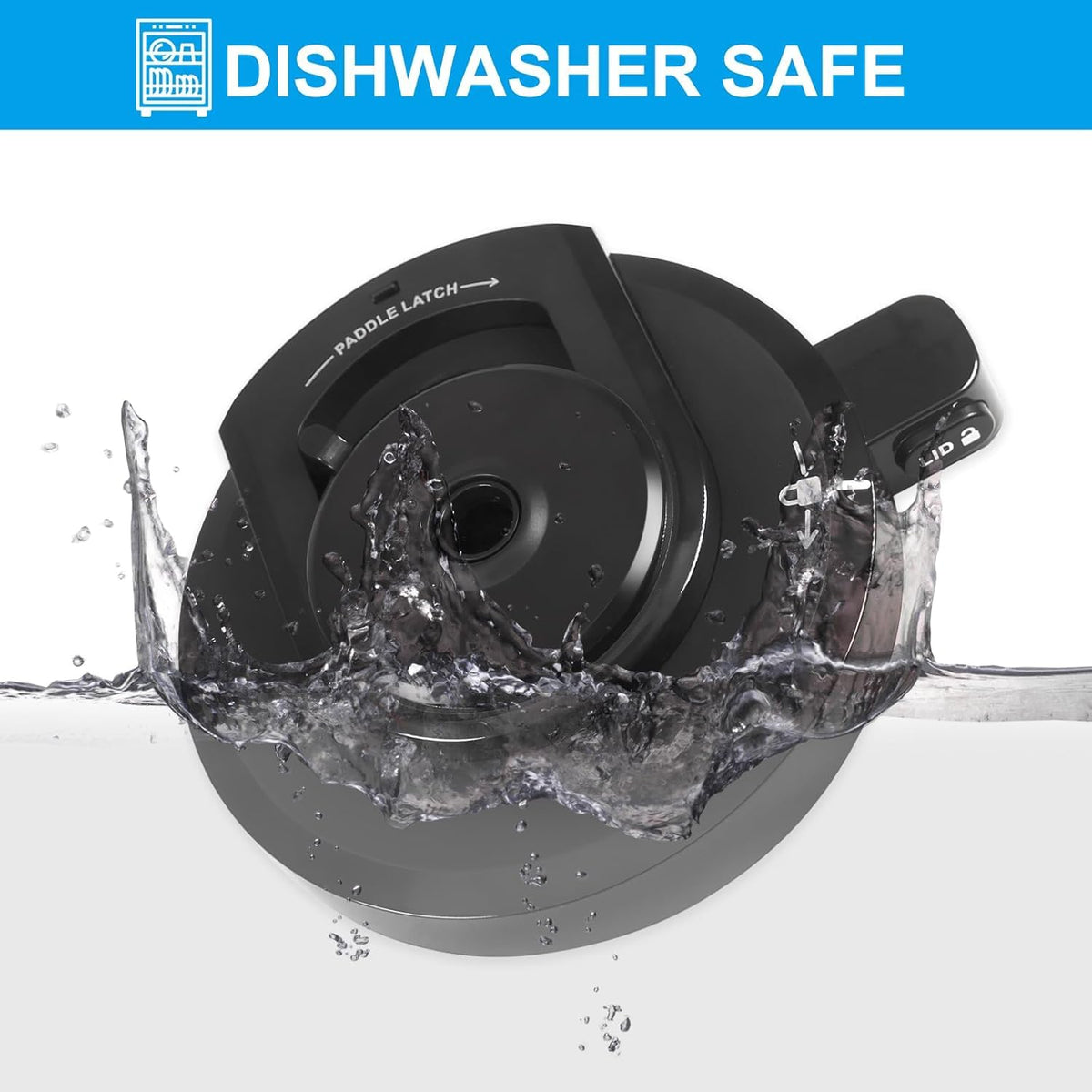 Grngven lid easy to install and clean for quick replacement