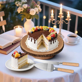 GrnVibe versatile rustic décor display for desserts or candles
