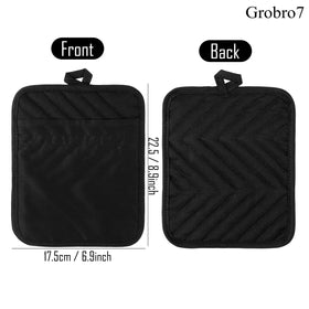 GROBRO7 machine-washable potholders keep kitchen gear clean and ready.