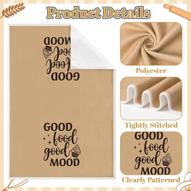 GROBRO7 Sweet Home towel fabric feels soft and durable.