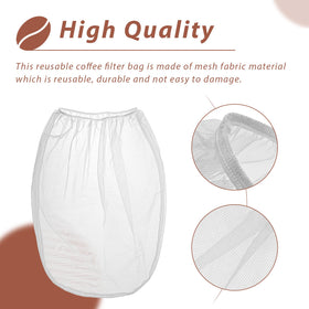 GRONGU reusable mesh filter bag for durable, long-term use