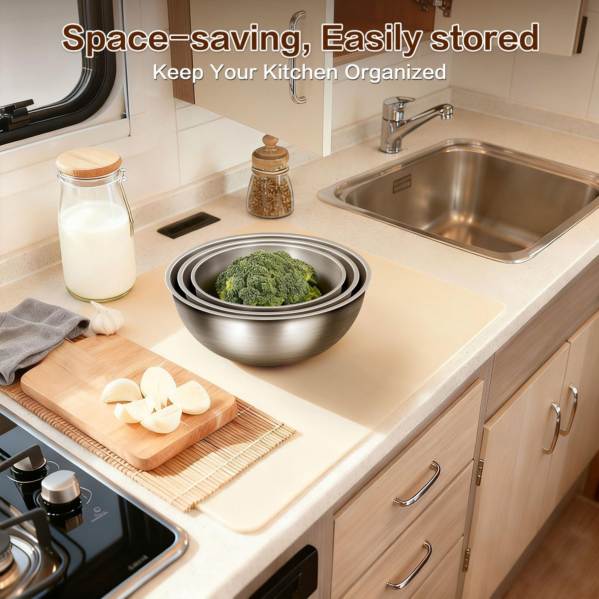 Gronivex temperature range from freezer to prep for versatile use.