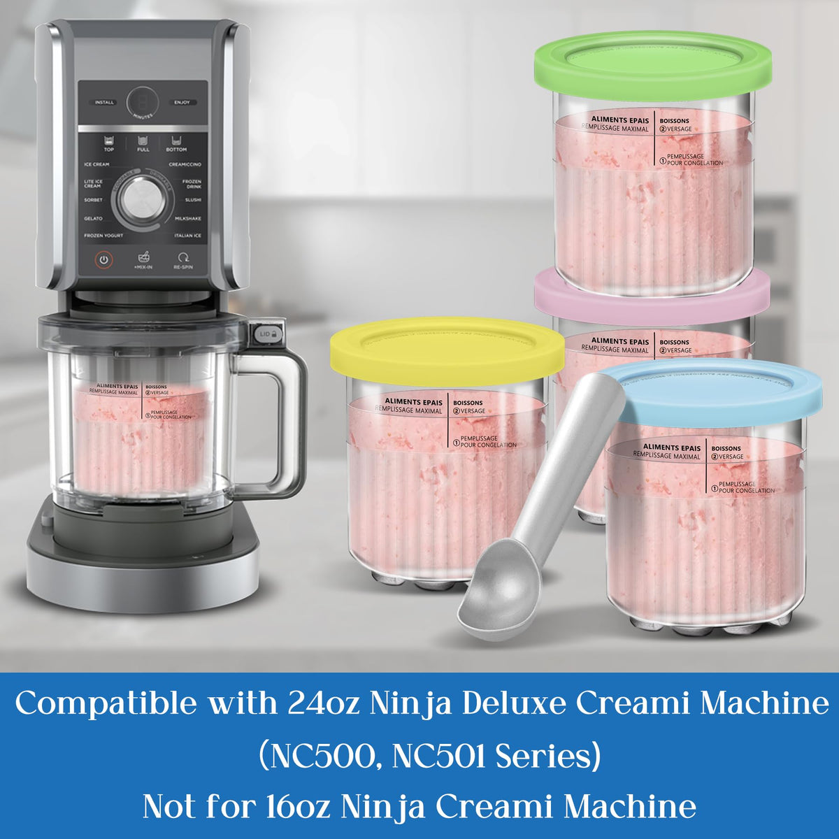 Gropecan Creami Pints reusable design encourages new flavor blends.