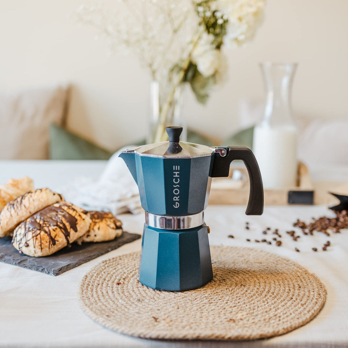 GROSCHE Milano Moka Pot easy to clean after use
