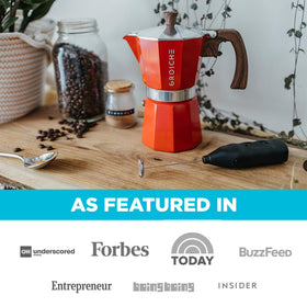 GROSCHE Milano served espresso cup displaying rich moka coffee