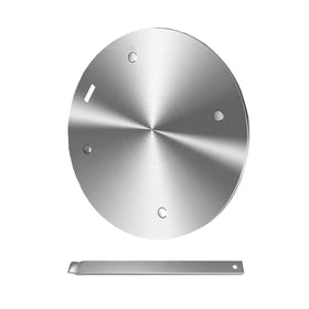 Grourarty 11-inch heat diffuser plate provides even heat distribution for simmering.