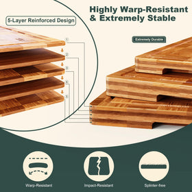 Grow Bou five-layer bamboo construction highlights exceptional durability