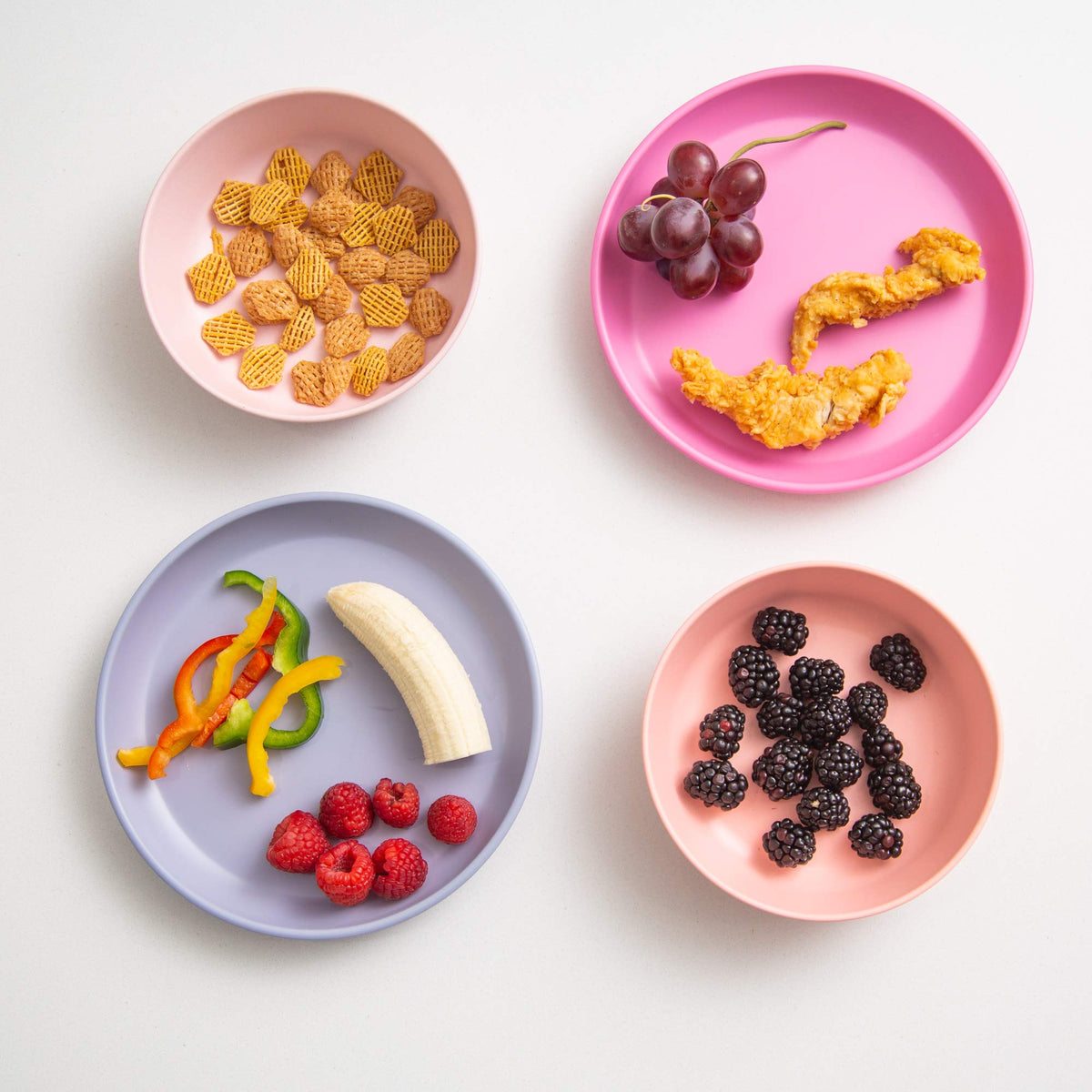 Grow Forward BPA-free, PVC-free, phthalate-free dinnerware protects little health.