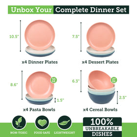 Grow Forward 27-ounce cereal bowls ideal for breakfasts