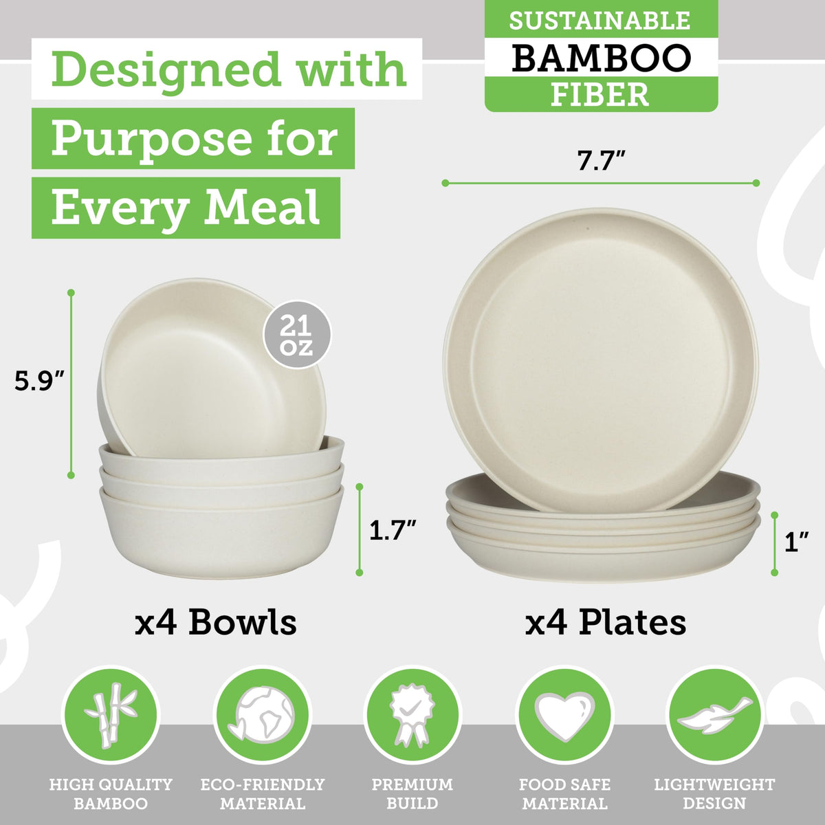 Grow Forward kids bowls with sturdy base for stable, mess-reducing mealtimes