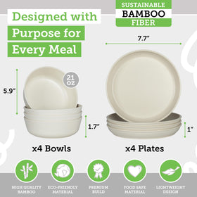 Grow Forward kids bowls with sturdy base for stable, mess-reducing mealtimes