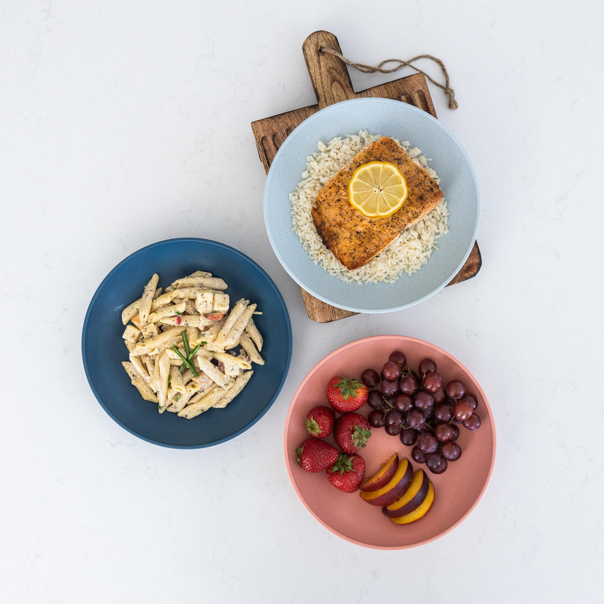 Grow Forward dishwasher-safe and fridge-friendly bowls save storage space.