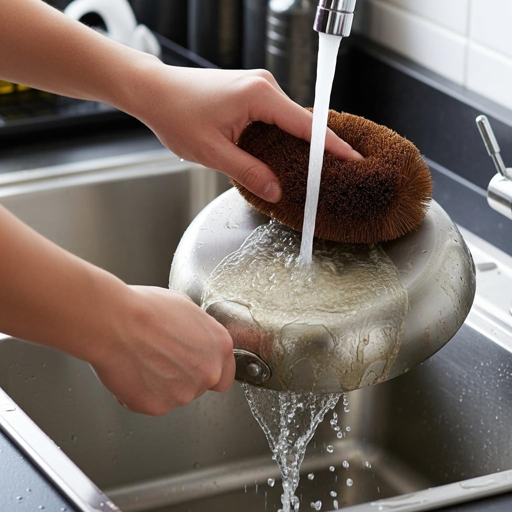 GrowByCoco biodegradable design for sustainable kitchen care.