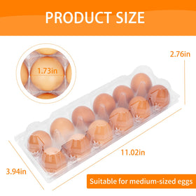 GRRONZEE blank reusable egg carton for sustainable storage and reuse.
