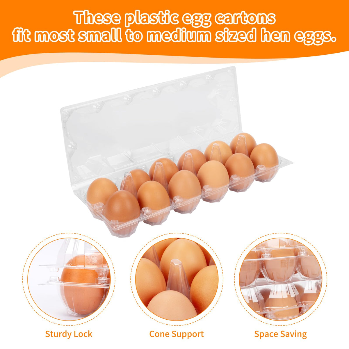 GRRONZEE carton dimensions 11.02 by 3.94 by 2.76 inches for standard eggs.