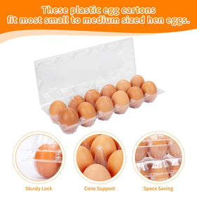 GRRONZEE carton dimensions 11.02 by 3.94 by 2.76 inches for standard eggs.