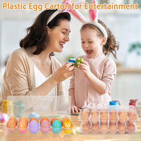 GRRONZEE farm-market-display carton presents eggs neatly to customers.