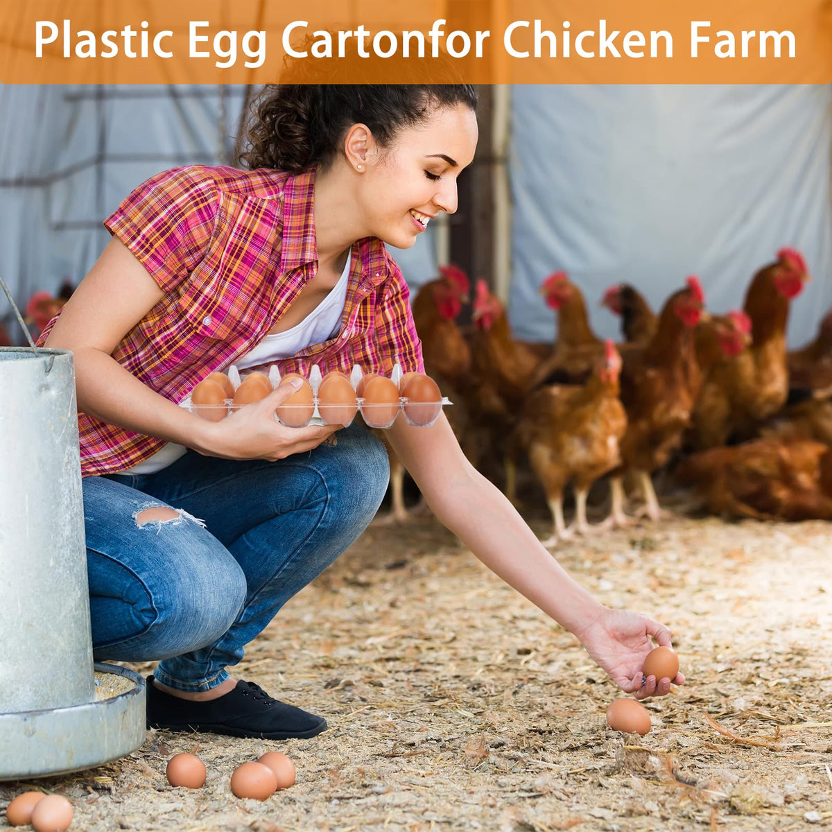 GRRONZEE reusable egg cartons promote sustainable displays for farms, markets, and home use.