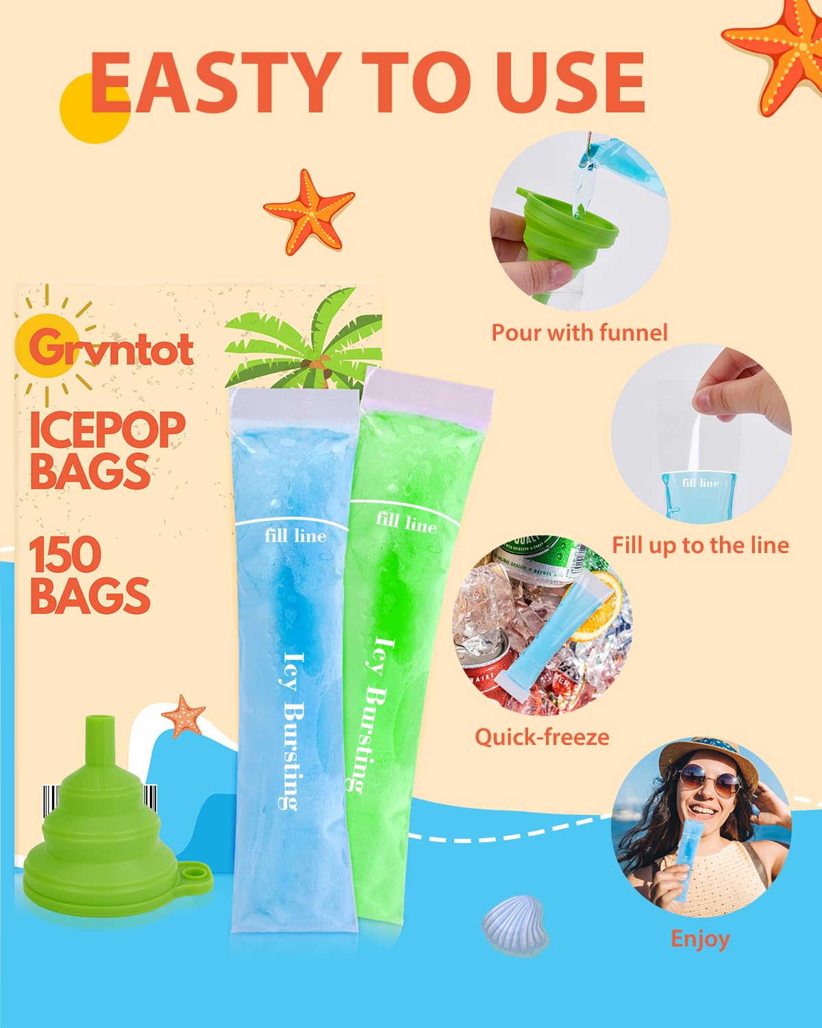 Grvntot on-the-go ice pops pack enables portable frozen treats