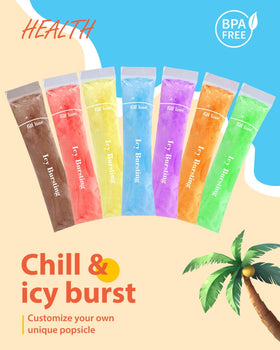 Grvntot popsicle bags with funnel included for mess-free filling