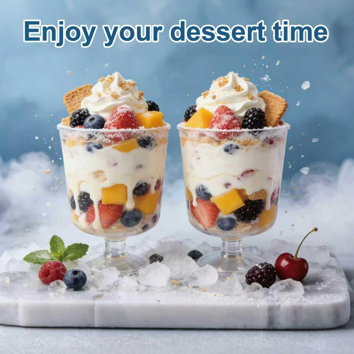 GRWJHUM included spoons simplify serving desserts