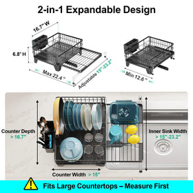 GSlife pan slots hold pans vertically to prevent scratches.