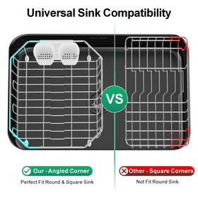 GSlife removable utensil holder attaches to the side for easy access while drying.