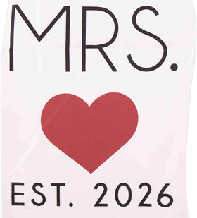 GSM Brands Mr. & Mrs. 2026 aprons worn by a couple in the kitchen, great for date nights