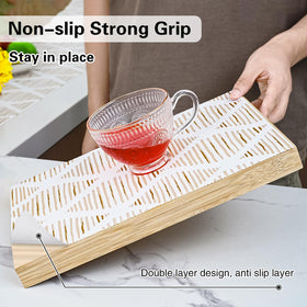 GTJ cabinet liner non-adhesive 12in x 20ft, easy to trim.