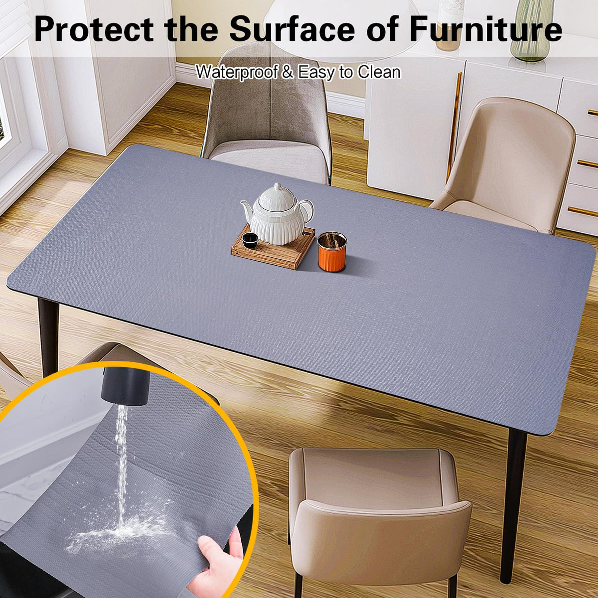 GTJ kitchen liner made from BPA-free vinyl for cabinet protection