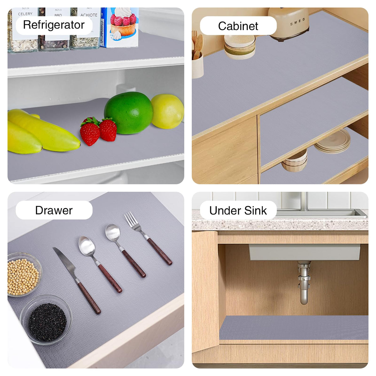 GTJ organization liner easy-cut design suitable for renters