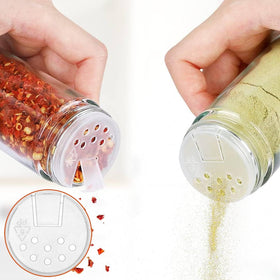 Gttyowyin cleaning brush for easy jar maintenance and refills.