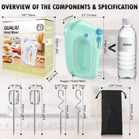 GUALIU compact kitchen design helps save space on countertops.