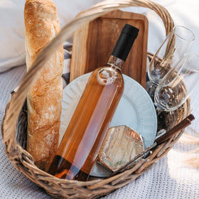 GUANENA elegant slim design glass bottle—easy to hold and gift-ready.