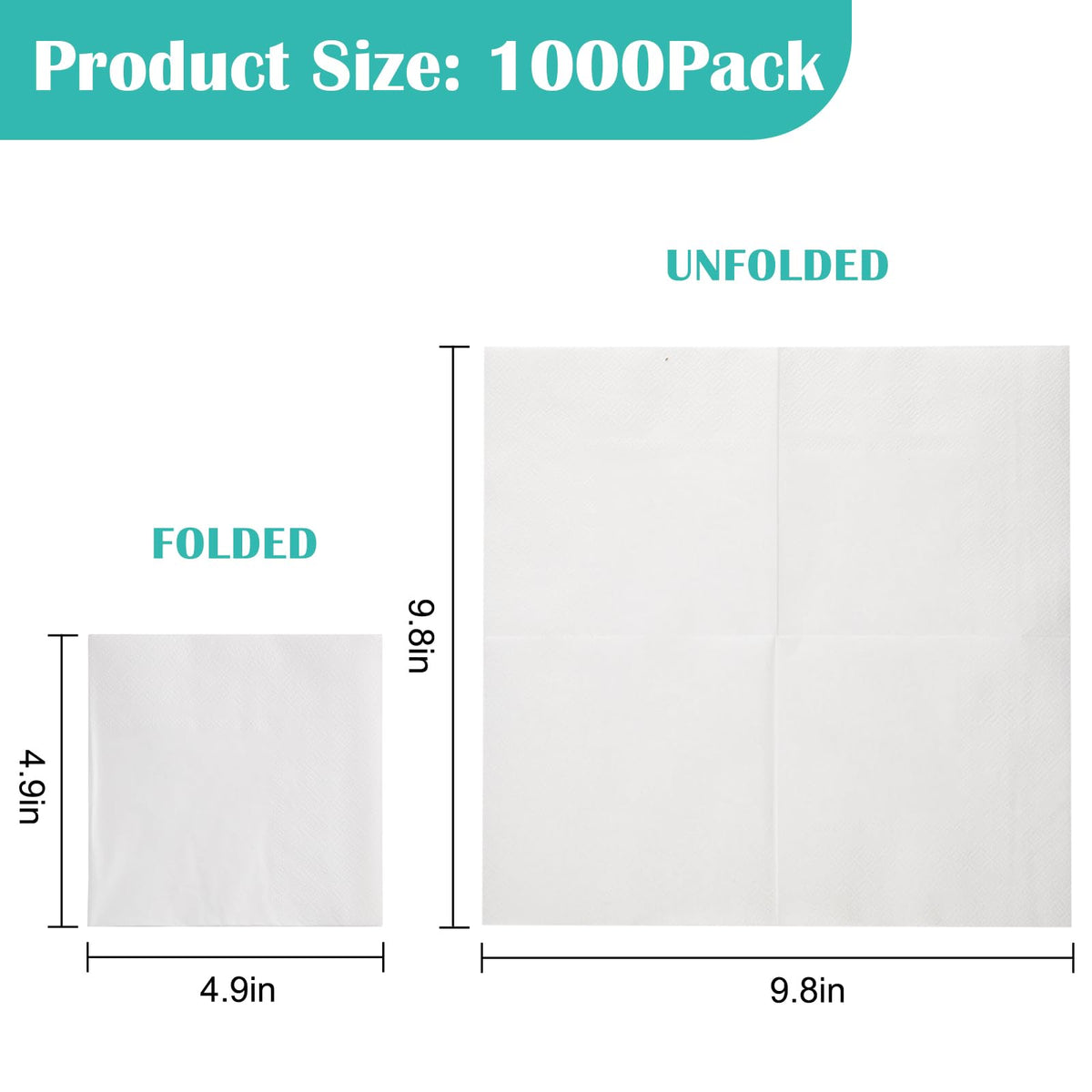 GUANGBO disposable cocktail napkins for easy post-event cleanup