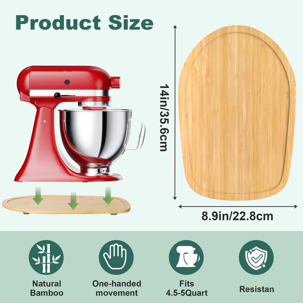 GuanQiao Bamboo Slider California design emphasizes quality and longevity.