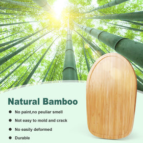 GuanQiao Bamboo Slider movable tray eases repositioning of a heavy mixer.