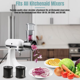 GuanQiao detachable 304 stainless steel blades allow easier cleaning and safe handling.