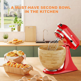 GuanQiao bowl compatible with K45SS and KSM mixers shown