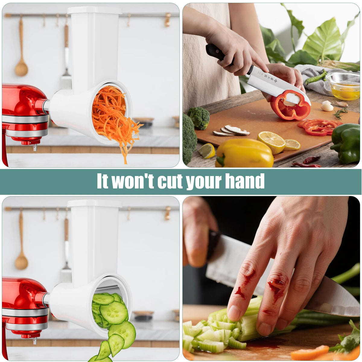 GuanQiao KitchenAid compatibility lets you upgrade your mixer for versatile prep.