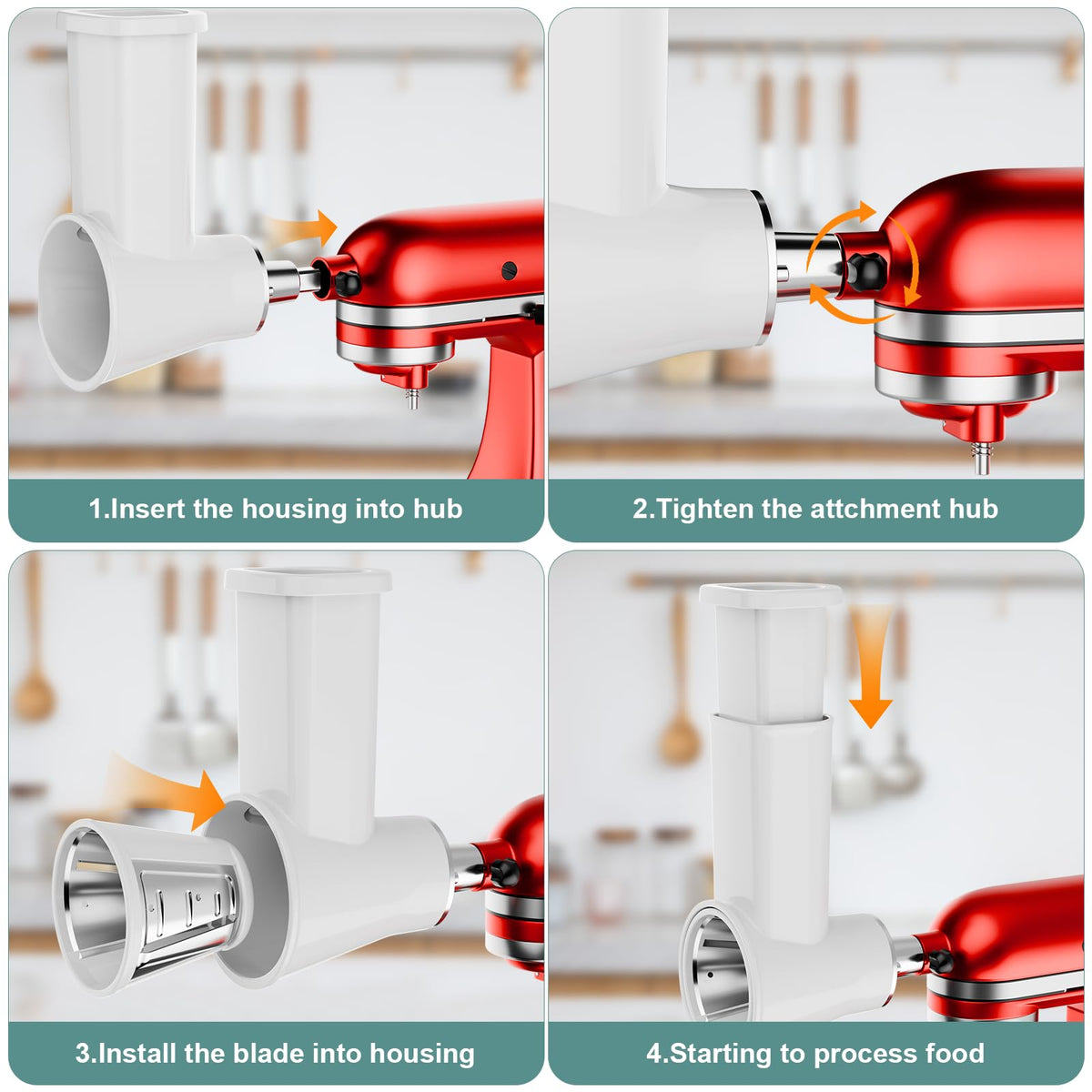 GuanQiao large feeding tube helps process whole vegetables with less prep.