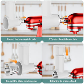 GuanQiao large feeding tube helps process whole vegetables with less prep.