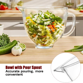 GuanQiao microwave-safe glass bowl supports melting and reheating tasks.
